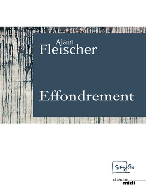cover image of Effondrement